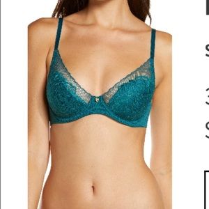 Natori Sea Green Flora Bra
